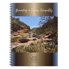Grundning i Sedonas lugn | Sedona landskap Anteckningsbok