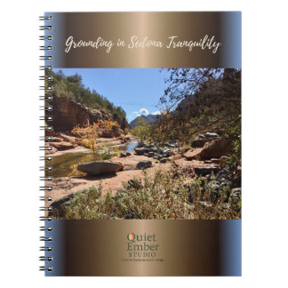 Grundning i Sedonas lugn | Sedona landskap Anteckningsbok