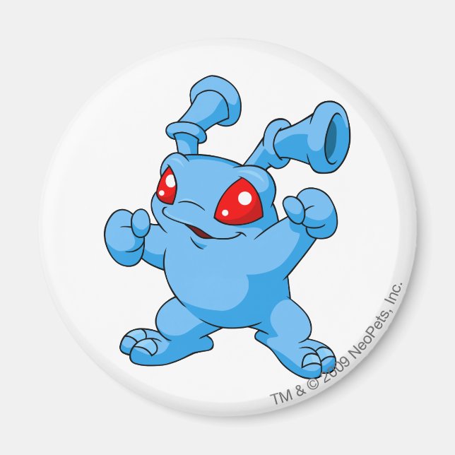 Grundo Blue Magnet (Framsidan)