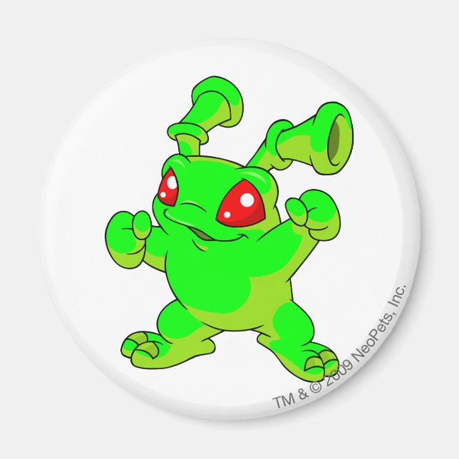 Grundo Glowing Magnet (Framsidan)