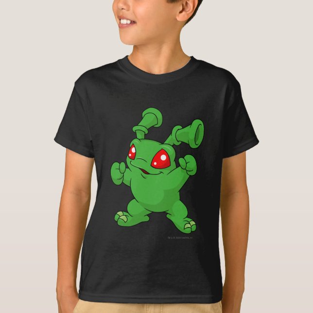 Grundo grönt t-shirt (Framsida)