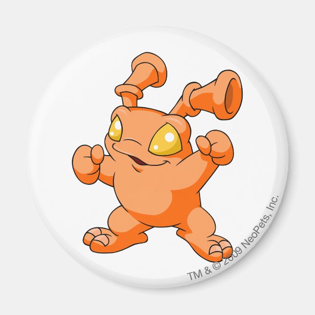 Grundo Orange Magnet (Framsidan)