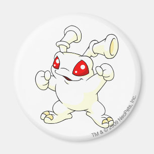 Grundo vit magnet