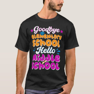 Grundskola i hej Mitten i Studenten T Shirt