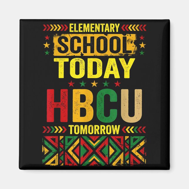 Grundskola Idag Hbcu I Morgon Afrika Karta A Magnet (Framsidan)