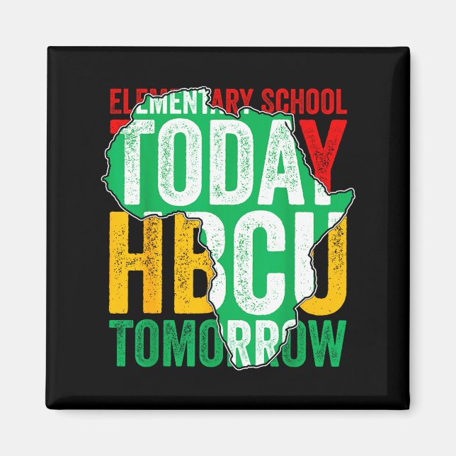 Grundskola Idag Hbcu Imorgon Illustration Magnet (Framsidan)