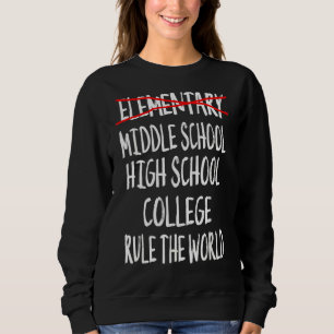 Grundskola Studenten 6e Klass i T Shirt
