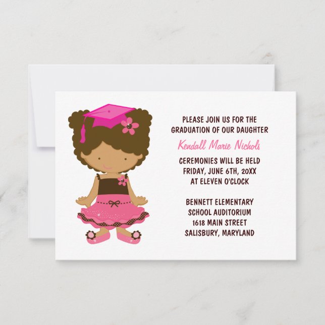 Grundskola Tillkännagivande för studenten (Framsida)