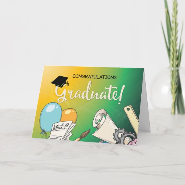 Grundskoleexamen, ballonger kort (Framsida)