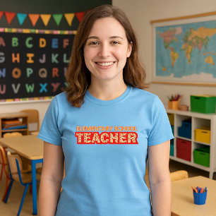 Grundskolelärare Mönster T Shirt