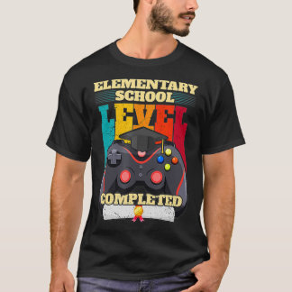 Grundskolenivå färdig för Funny Studenten T Shirt