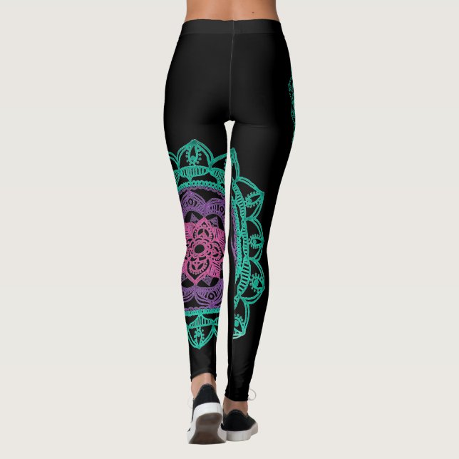 GrundstötningMandaladamasker Leggings (Baksida)