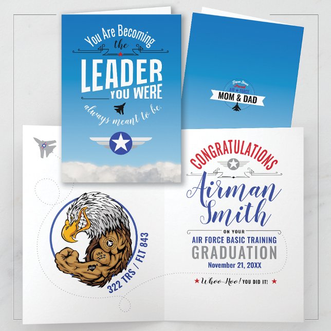 Grundutbildning för luft-styrkan 322 Eagles Studen Kort (Skapare uppladdad)