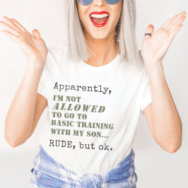 Grundutbildning för Mamma, ekonomiskt nyttigt, mil T Shirt