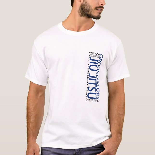 Grundvallogotyp T Tee (Framsida)