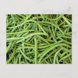 grüne Bohnen Vykort