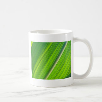 Grünes Maisblattdesign Kaffemugg