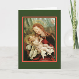 GRUNEWALD-JULKORT "FROHE WEIHNACHTEN ", ANTECKNINGSKORT