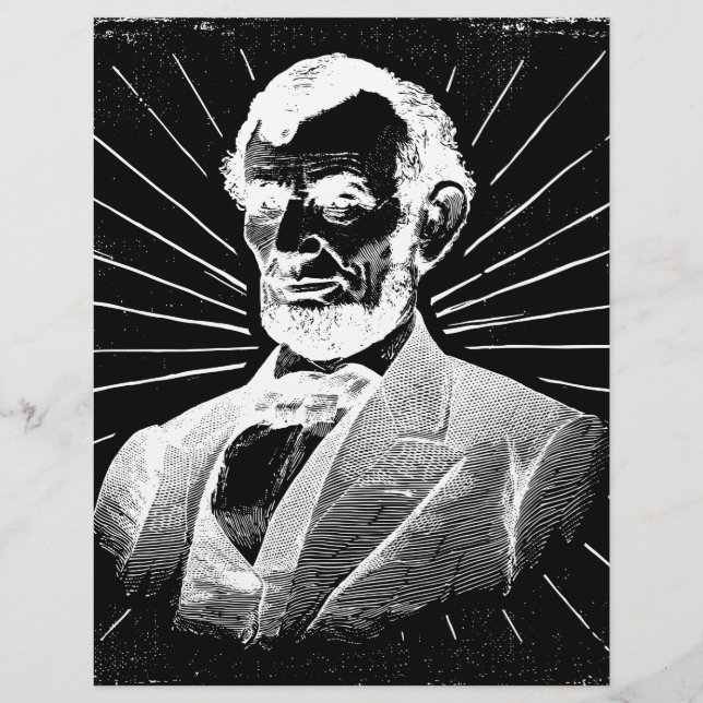 grunge abraham lincoln (Framsida)