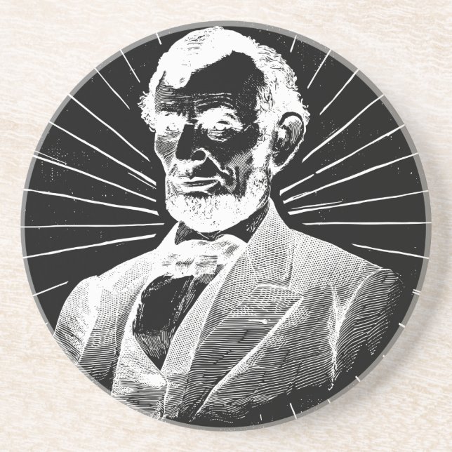 grunge abraham lincoln underlägg (Framsidan)