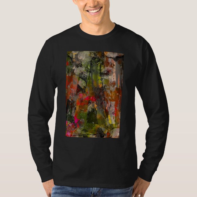 Grunge Abstract T Shirt (Framsida)