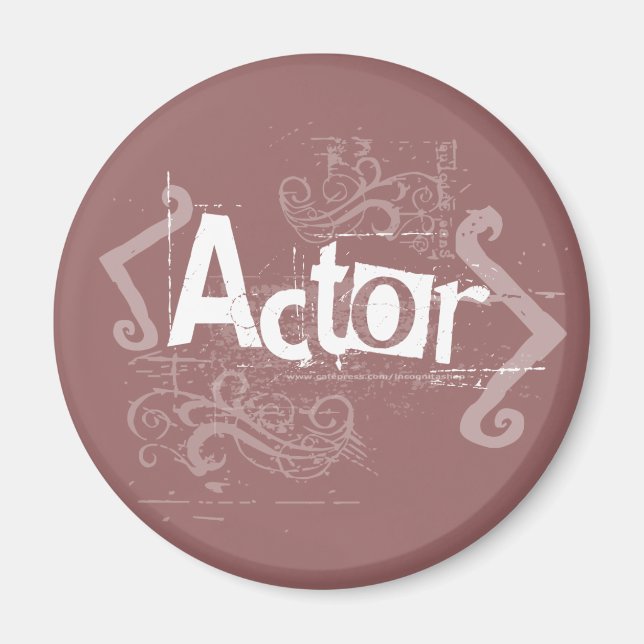 Grunge Actor Magnet (Framsidan)