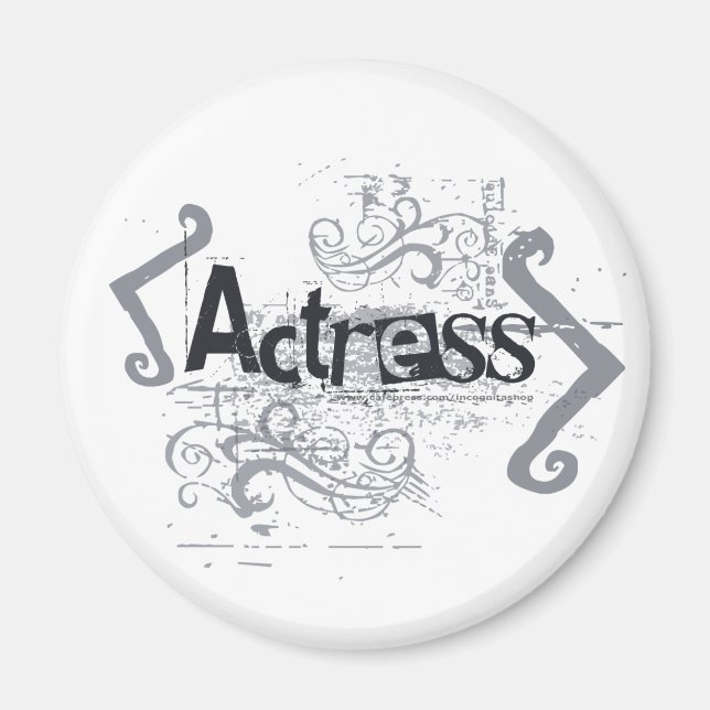 Grunge Actress Magnet (Framsidan)