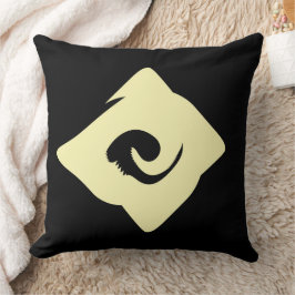 Grunge Aesthetic Fractal Art Kudde