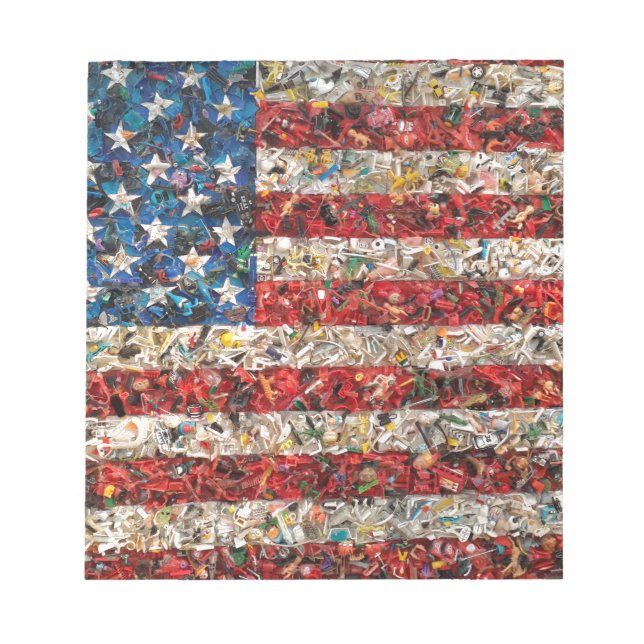 grunge american flagga anteckningsblock (Framsida)