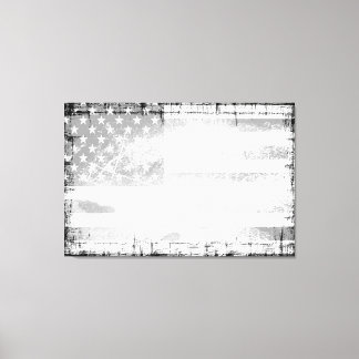 Grunge American Flagga Canvastryck