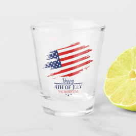 Grunge American Flagga Lycklig 4:e juli ID1104