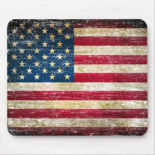 Grunge American Flagga Musmatta