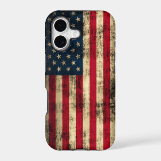 Grunge amerikansk flagga