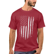 Grunge amerikansk flagga
