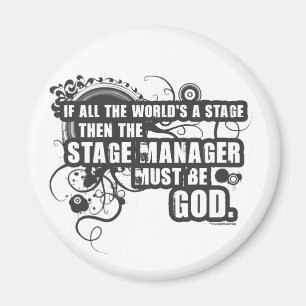 Grunge arrangerar chefguden magnet