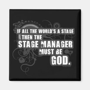 Grunge arrangerar chefguden magnet