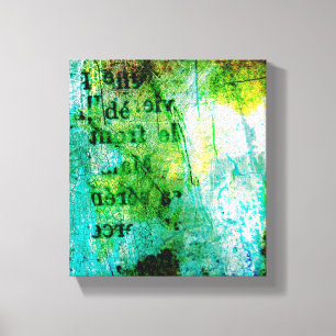 Grunge Art-Abstrakt Canvastryck