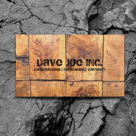 grunge Barn wood struktur Construction Carpentry Visitkort
