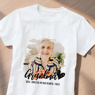 Grunge Begravning För Evigt I Våra Hjärtan Foto T Shirt