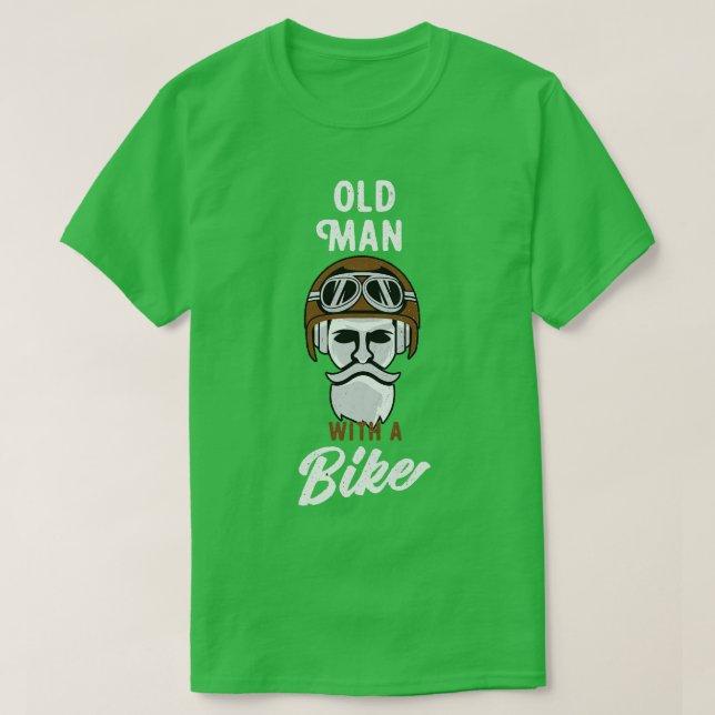 Grunge-Bikerna Grunge Klubb Vintage Grunge T Shirt (Design framsida)