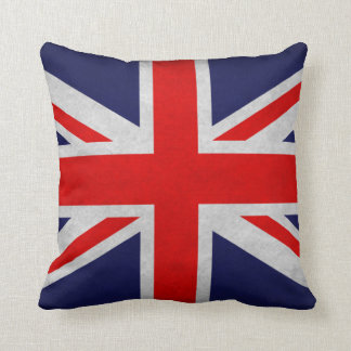 Grunge British Flagga Kudde