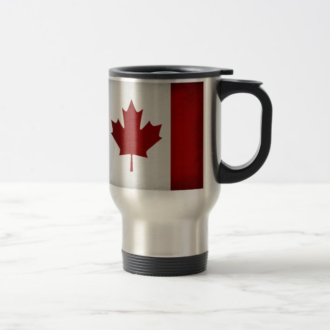 Grunge Canadian Flagga Resemugg (Höger)