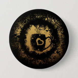 Grunge Coffee Knapp