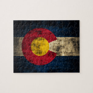 Grunge Colorado, Flagga Pussel