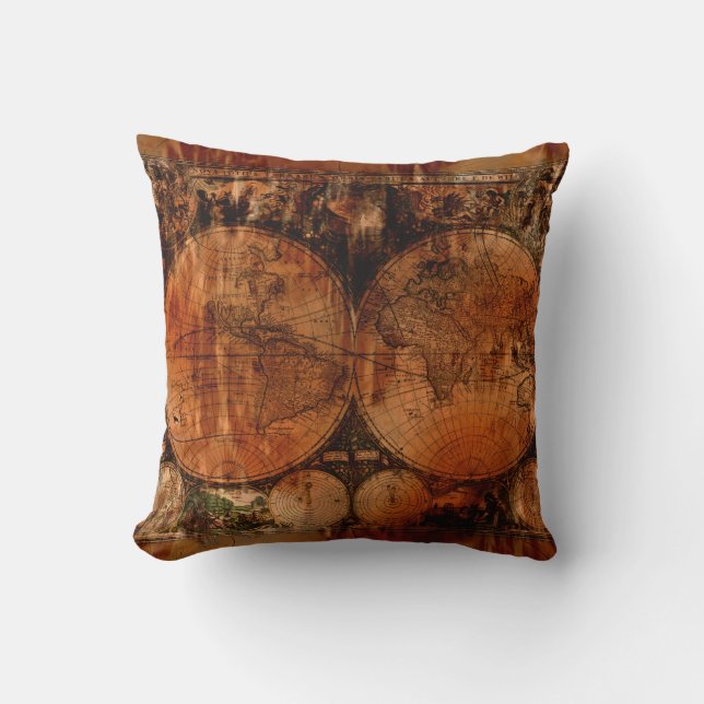 Grunge Decor Cushion Kudde (Framsida)
