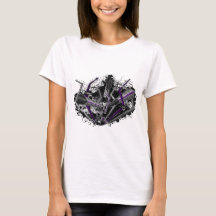 Grunge Demisexual Pride Graffiti Lightning