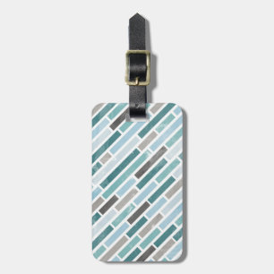 Grunge Diagonal Rand Mönster Bagagebricka