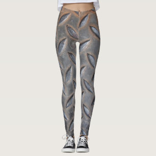 Grunge diamant metall, svetsat stål struktur. leggings
