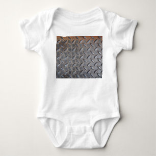 Grunge diamant metall, svetsat stål struktur. t shirt