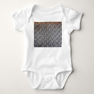 Grunge diamant metall, svetsat stål struktur. t shirt